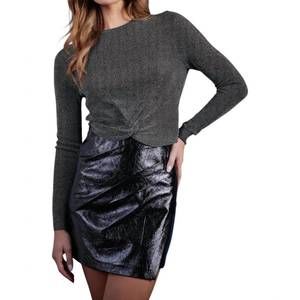 NEW BISHOP + YOUNG lurex bonita twist front in black